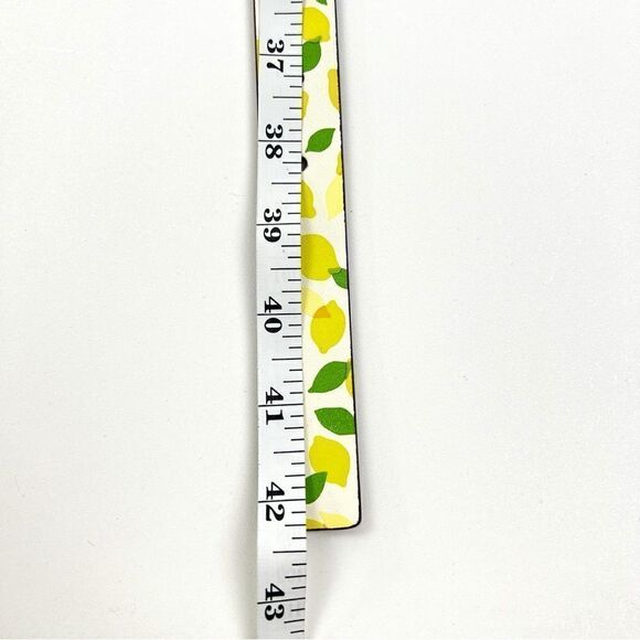 NWT KATE SPADE NEW YORK LEATHER LEMON PRINT FANNY PACK BELT BAG S/M - Picture 12 of 13